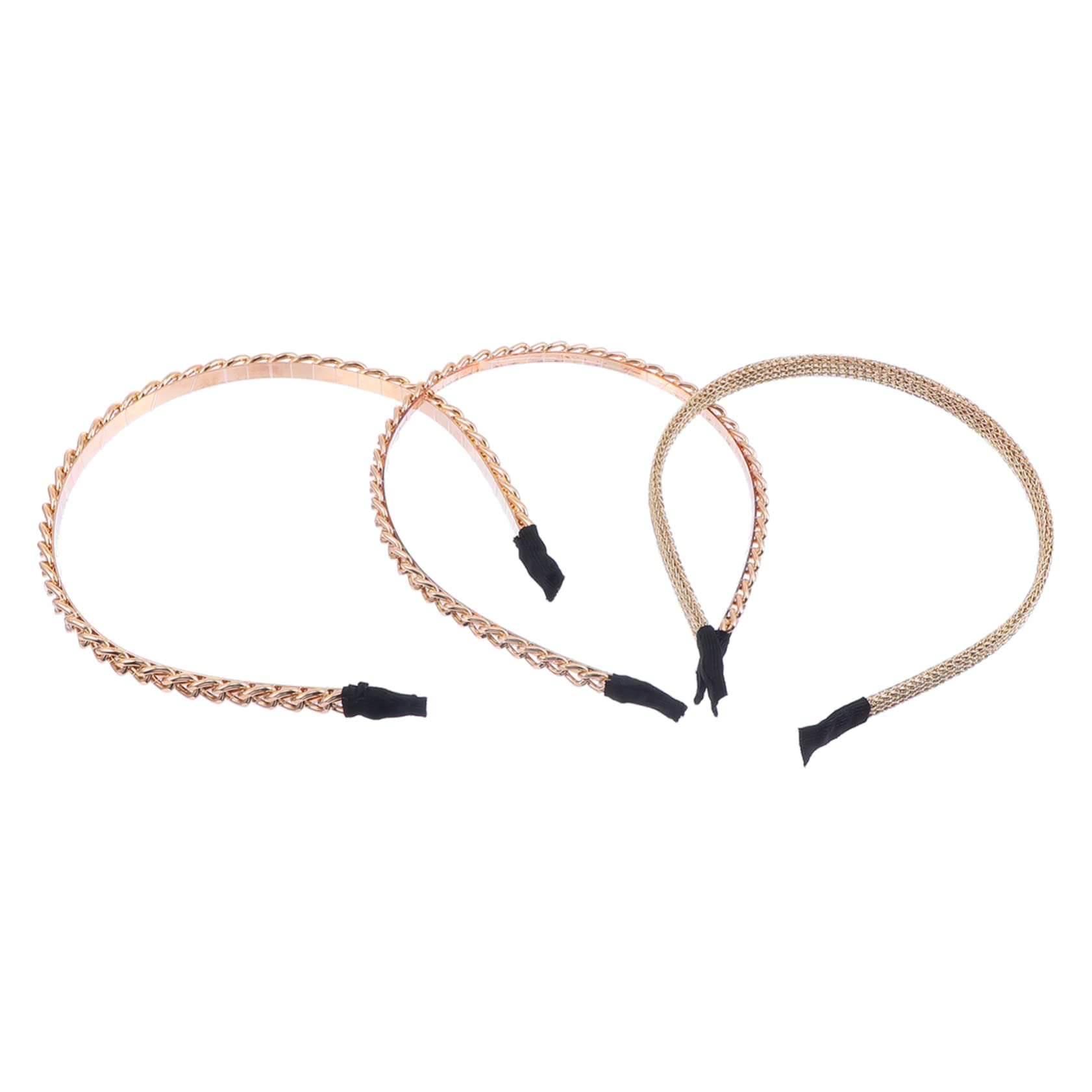 FRCOLOR3pcs Retro Alloy Headband Leopard Headband for Women Wedding Tiara Metal Headbands Hair Hoops Women Wide Hair Hoop Women Hair Accessories Fashion Headband Elegant Headwear Cindy