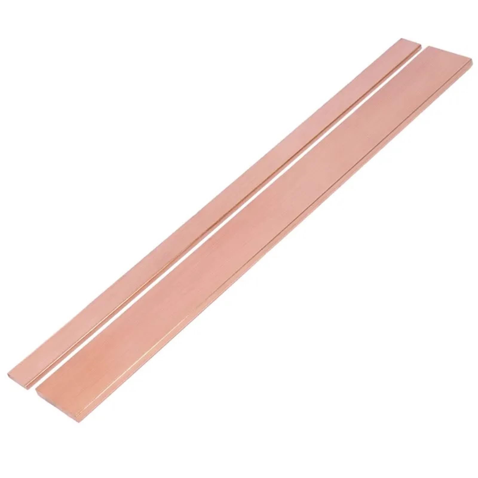 Barra plana de cobre puro T2 500 mm longitud, color morado, for CNC, bricolaje, grosor 0,5 a 20 Adecuado para joyería y manualidades(2mmx30mmx500mm)