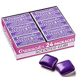 Choward's Scented Gum | Bold Aromatic Refreshing Flavor | Perfect for Fresh Breath, Travel, Sharing, and Gifting | Nostalgic Chewing Gum | Pack of 24 (8 Tablets Per Package, 24 Packages Per Box)