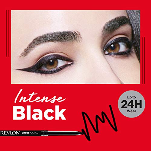 Image of Revlon Revlon 24 Hr Kajal - Intense Black, Intense Black, 0.35g