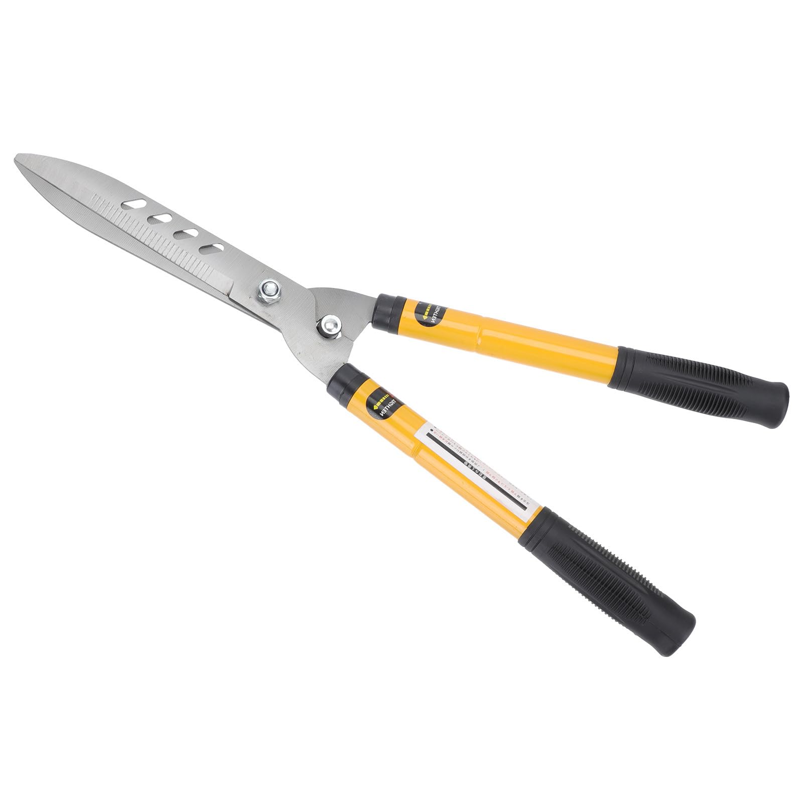 Lurrose Ciseaux de Jardin Télescopiques en Acier Solide Sécateur Horticole Léger Poignée Antidérapante Ergonomique Cisaille à Fruits 1 Pièce pour Taille Vergers Haies et Petits Arbres