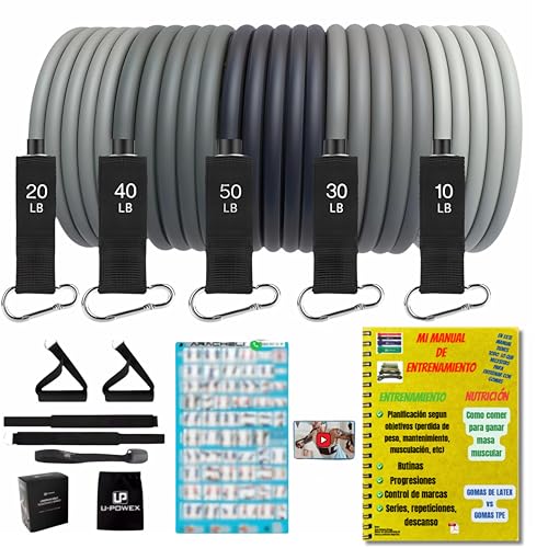 Bandas Elasticas Musculacion-Gomas Elasticas Musculacion-Cintas E...