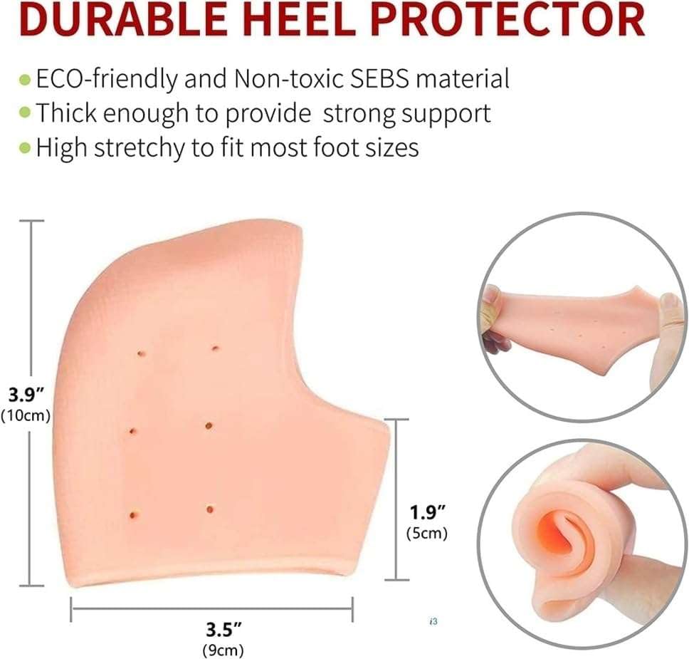 Image of Heel Pad Socks U47