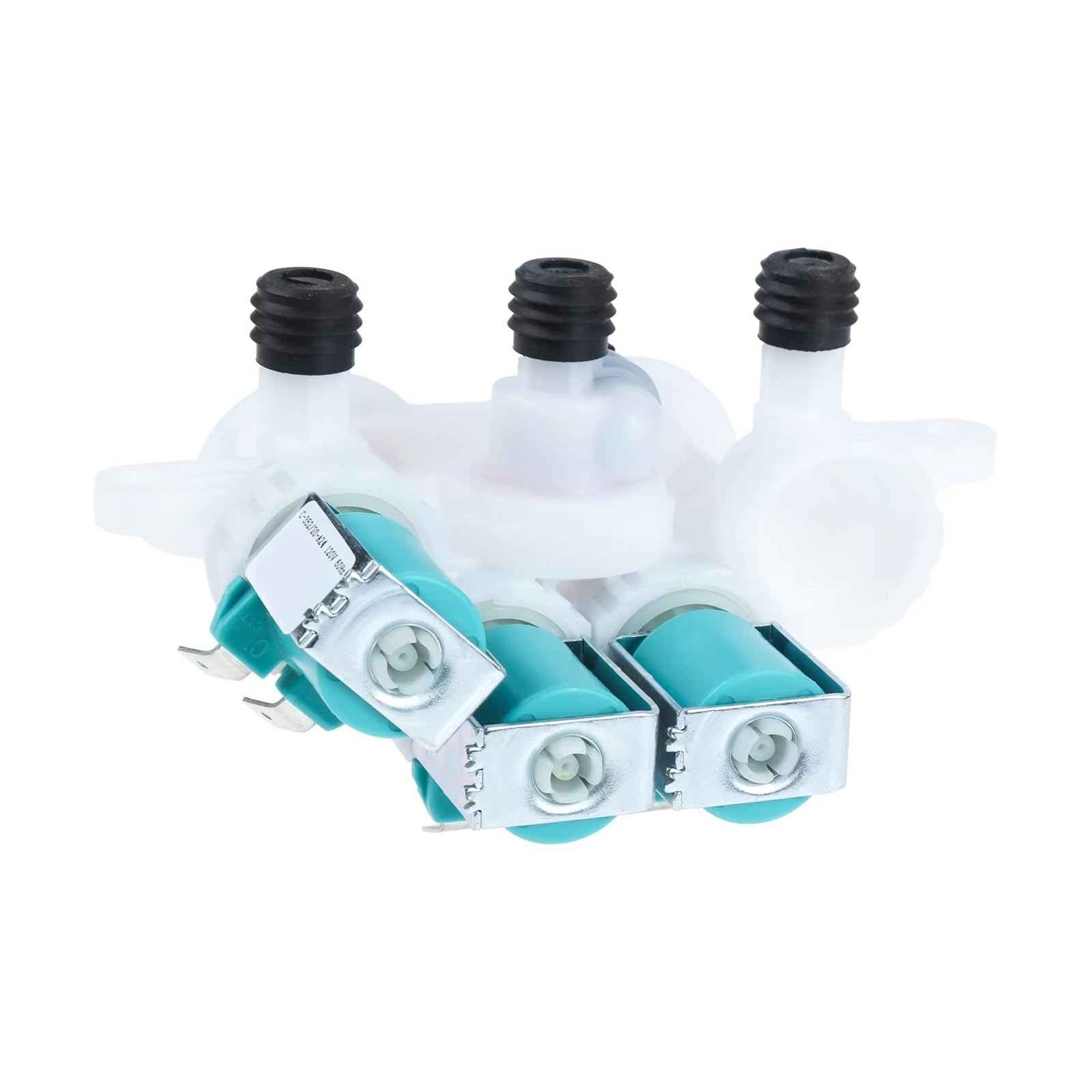 Electroválvula Para Kenmore 11027132411 11027132412 11027132413 Lavadora Válvula Entrada Agua Máquina W11096268 EAP12349461 W10632527 Válvula de Agua para Lavadora