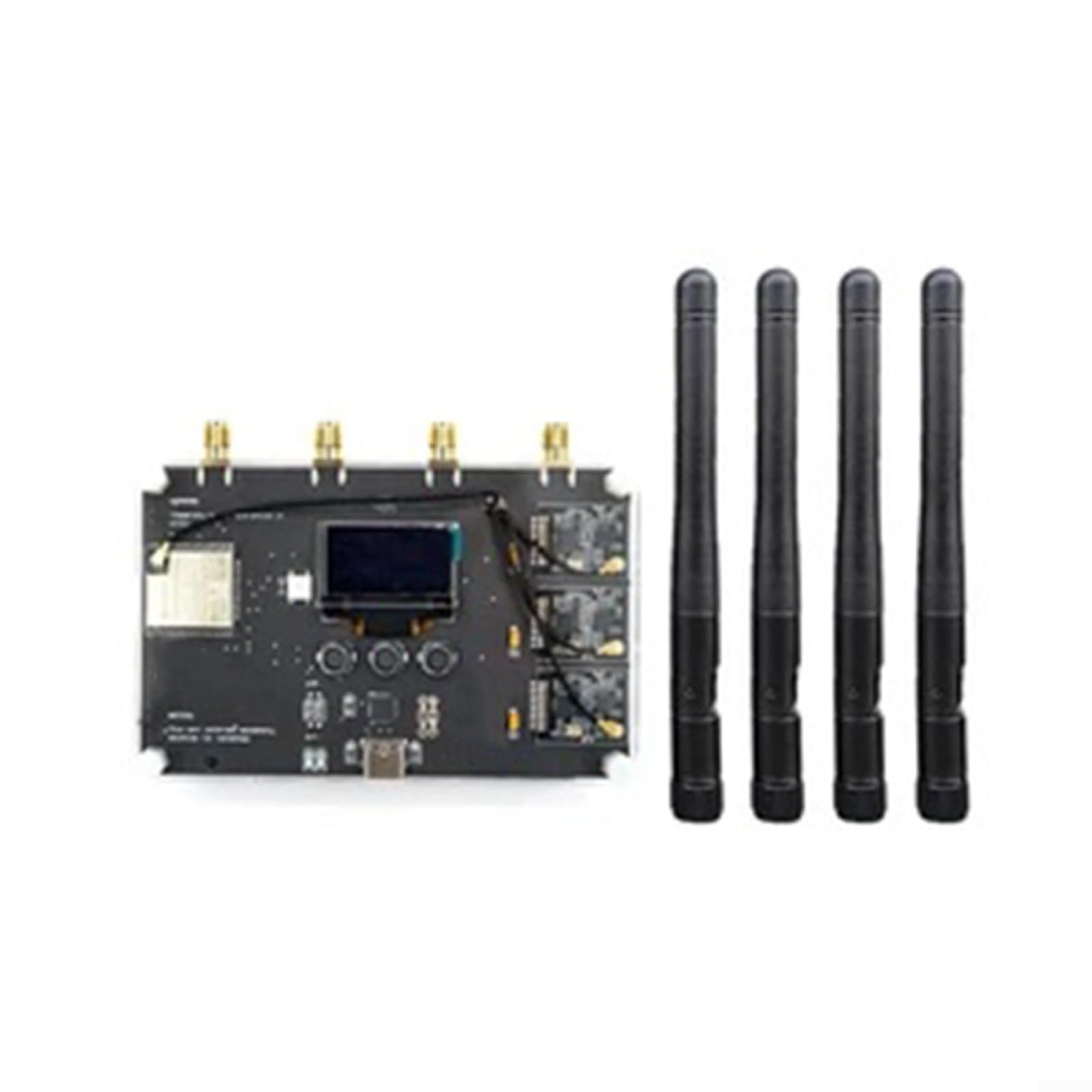 Analizador inalámbrico con 4 antenas y probador de comunicación RF para ESP32 NRF24L