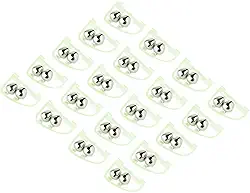 Acessório de equipamento de pesca com alarme noctilucente para pesca noturna, 20 peças