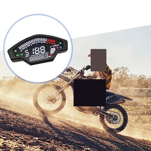 Compteur kilométrique moto et tachymètre pour Vortex 200