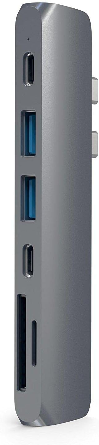 Satechi USB C Hub Adapter in Space Gray