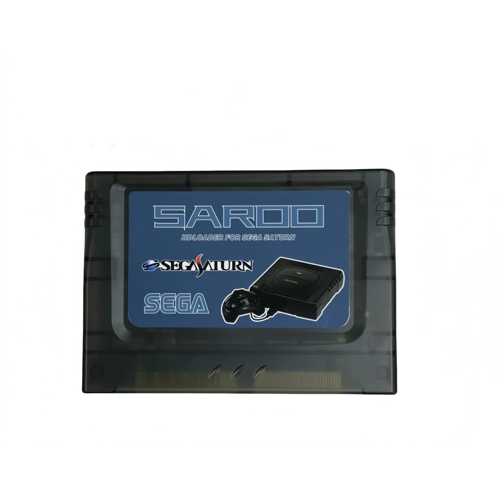 SAROO SS HD Loader Cartouche de lecture rapide pour cartes SD TF Menory pour jouer à des jeux sans CD pour Saturn avec 128 Go de jeux (SAROO 64 Go)