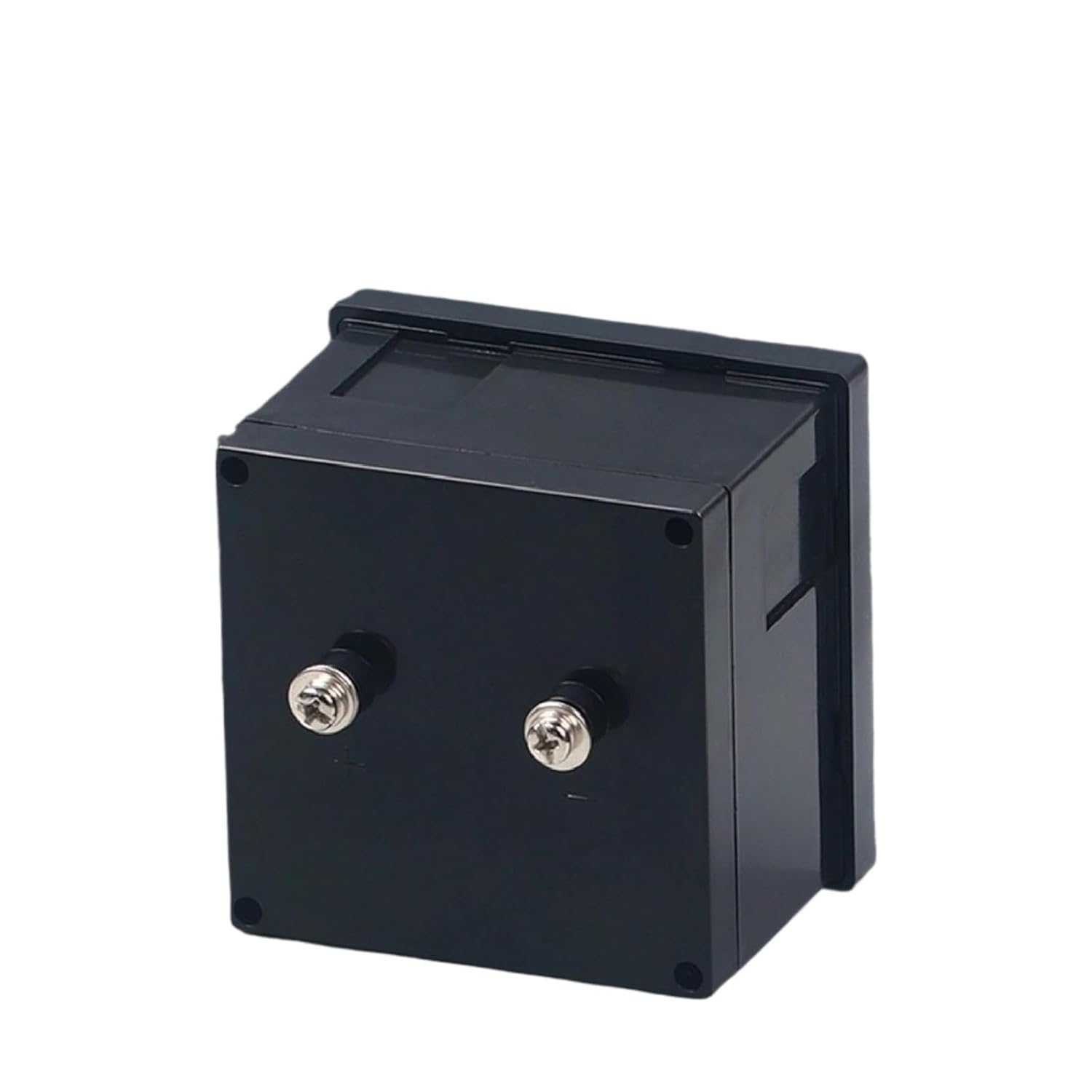 6C2 Analog DC Panel Voltmeter 80x80mm Dial Display 0-20V Range Pointer Gauge for Switchgear Cabinet Embedded Installation(DC20V)