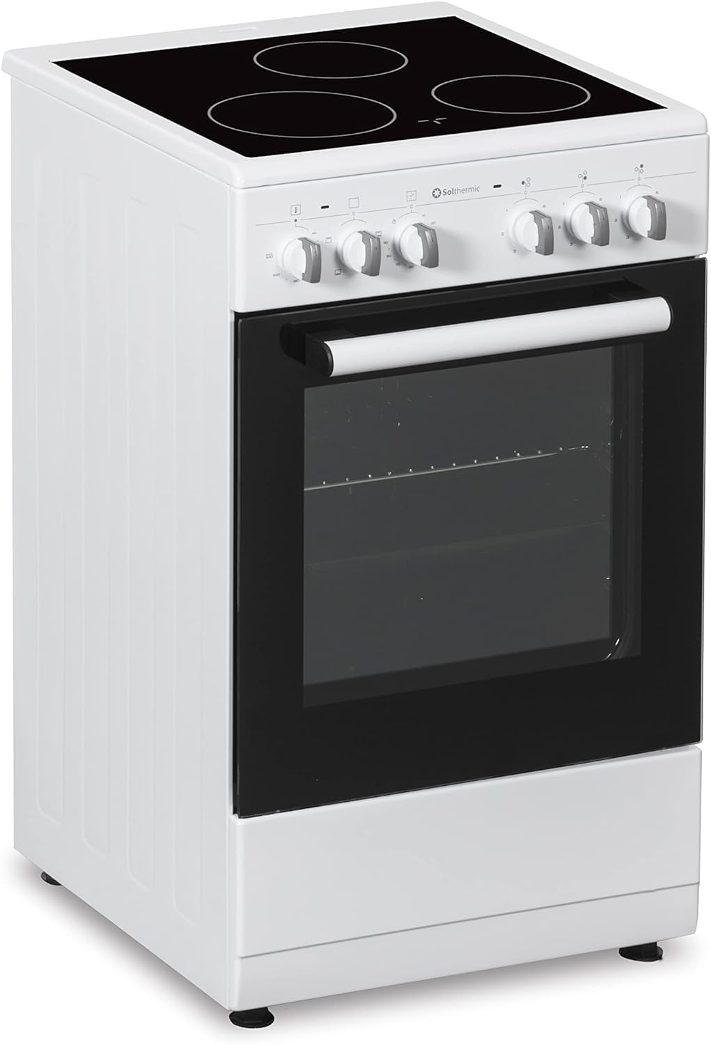 SOLTHERMIC COMBO PACK COCINA VTC BLANCA 50X50 + CAMPANA H60P INOX / 50 CM/GRAN CAPACIDAD EXTRACCION/ALTA GAMA