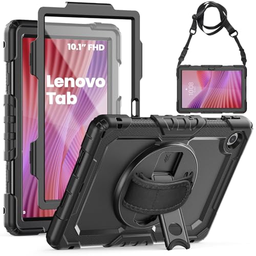 Housse antichoc Lenovo Tab 10,1" 2025 Junfire pour éviter les bris d'écran en déplacement