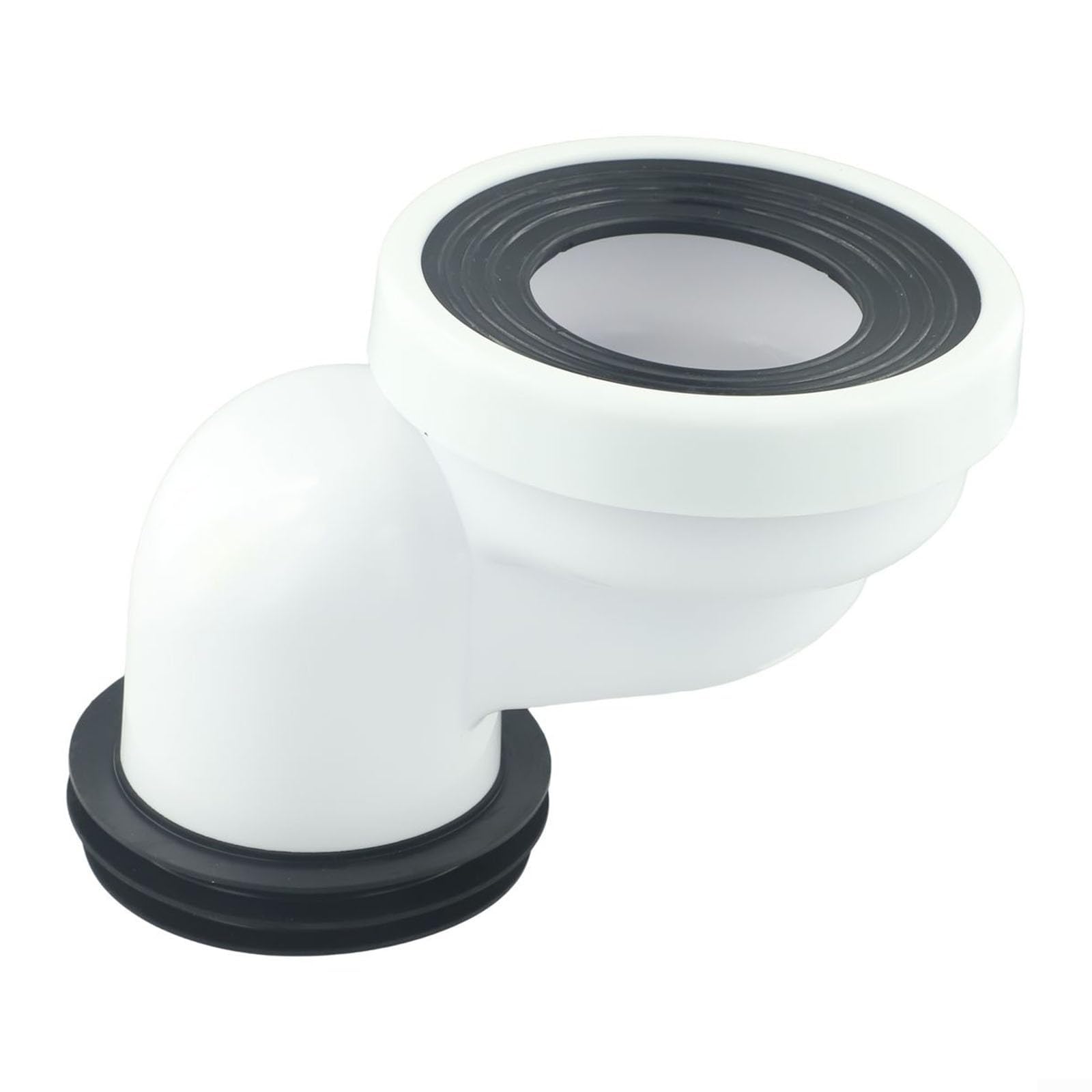 Buse de raccordement WC droite et excentrique, matériau PVC (D)