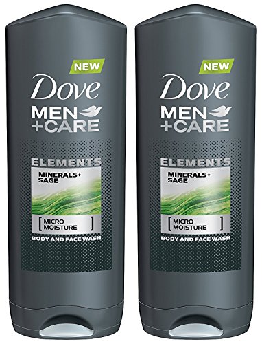 Dove Men+Care Elements Body Wash, Minerals and Sage, 13.5 Ounce (Pack of 2) - //coolthings.us