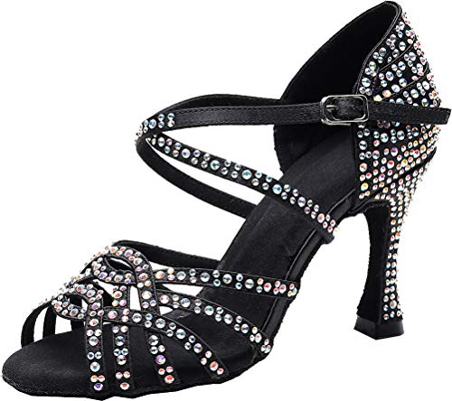Chaussures de danse latine à strass pour briller lors de votre prochain spectacle de Tango