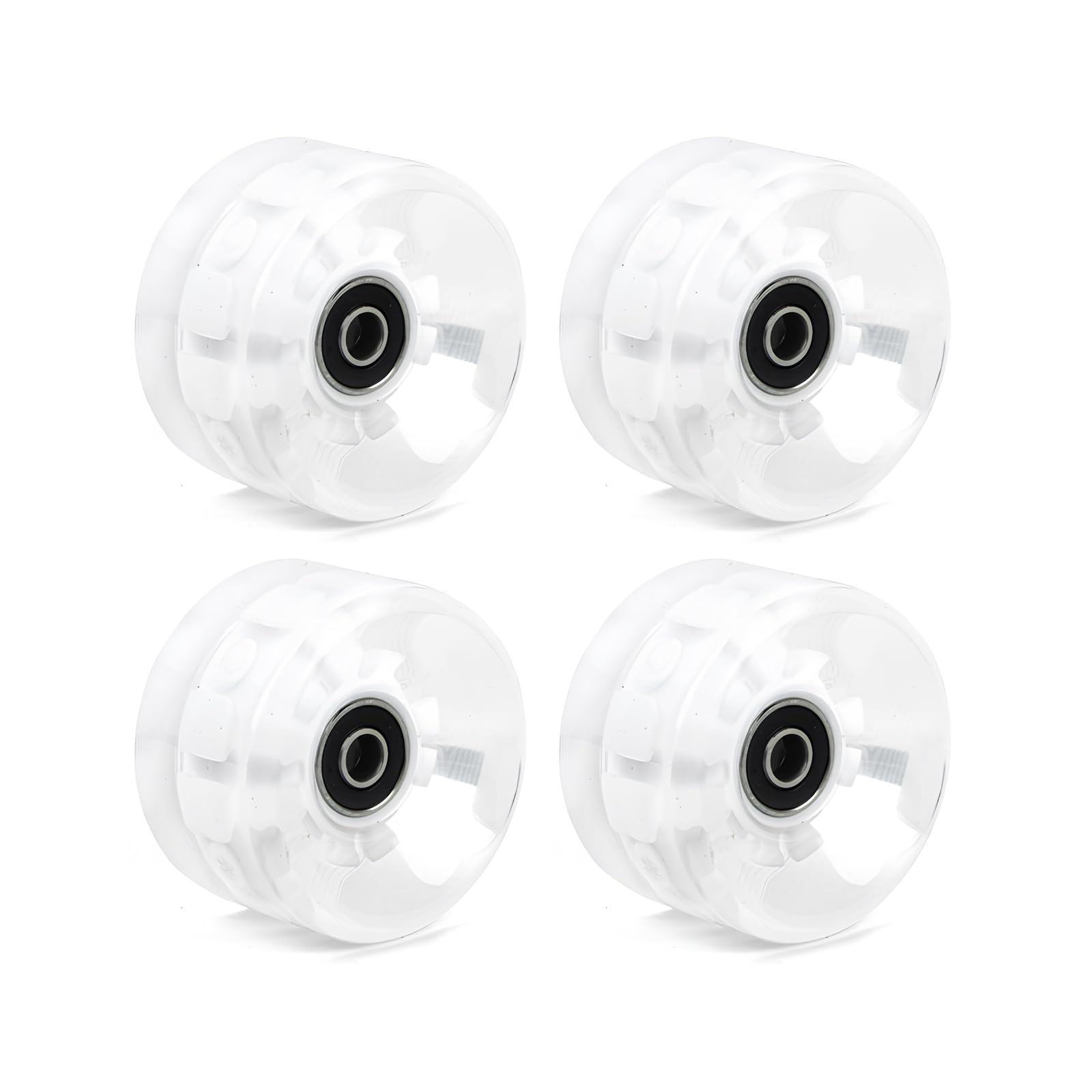 Sostituzione delle Ruote per Pattini a Bobina per Ruote di Ricambio for Pattini a rotelle, Confezione da 4 Ruote for Pattini a rotelle 82A 32 x 58 mm, LED Quad Roller