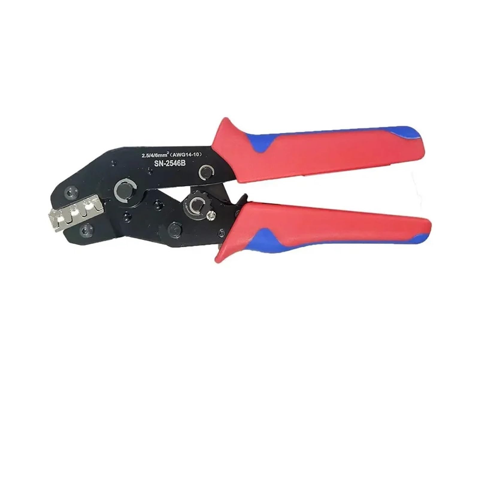 Tieoaxft Sn2546b Solar Photovoltaic Cable Connector Crimping Plier Kit 2546B Tool Terminal Set(Sn2546b)