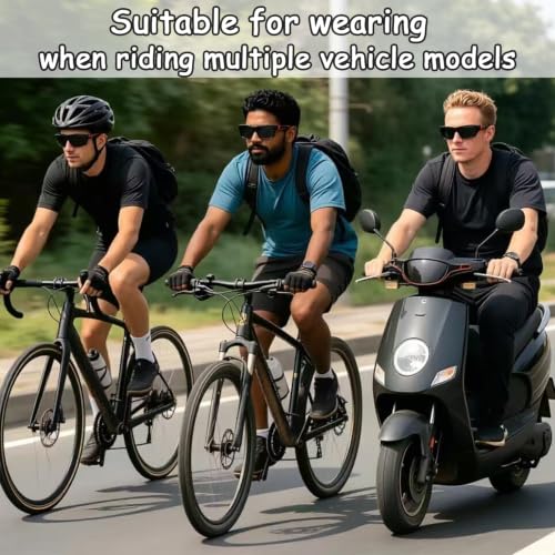 Image of Glasses For Man, Sun Glasses, Polarised Sunglasses Man, Sports Sunglasses For Men, Dedicated Cycling Glasses And Bicycle Riding Eyewear, Streamlined Design For Outdoor Sports