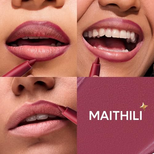 Image of Nykaa Cosmetics Matte to Last Lip Liner (0.3g) (Maithili)