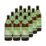 Hertl Oma’s Betthupferl aus der Braumanufaktur Hertl | | 6L (12 x 0,5L Flaschen) | Fränkischer Bernsteinbock im Kasten | 6,5% vol - Bier aus Deutschland