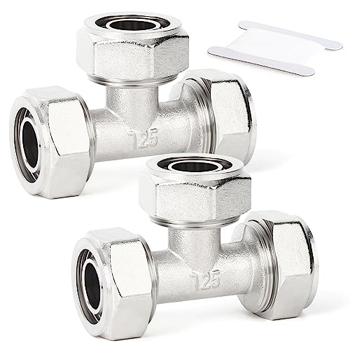 Tubo de aire comprimido con conector Tee T de 3/4 GASHER 2