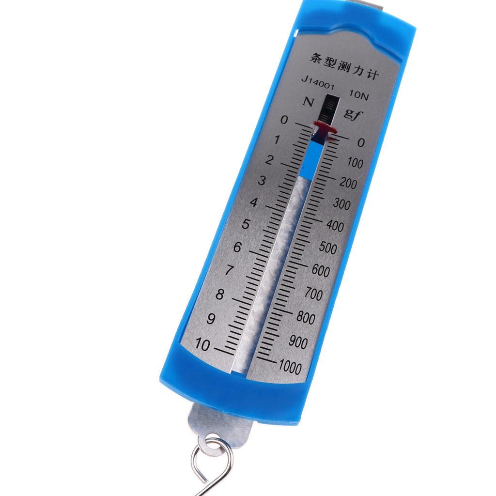 Merishopp 3x10N Newton Meter Force Gauge Spring Dynamometer Physics Lab Experiment-image-48