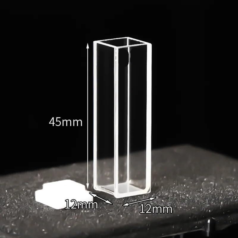 Kuweta szklana o pojemności 3,5 ml — szkło optyczne odporne na wysokie temperatury do użytku laboratoryjnego | Glue bonding