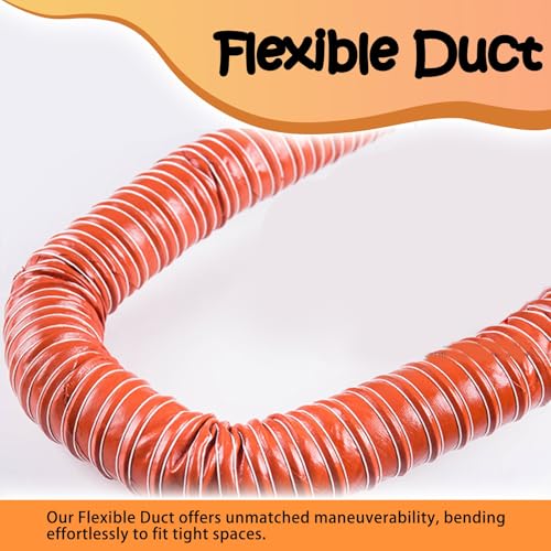 Tuyau d'évacuation de sèche-linge flexible souple et robuste de 1m