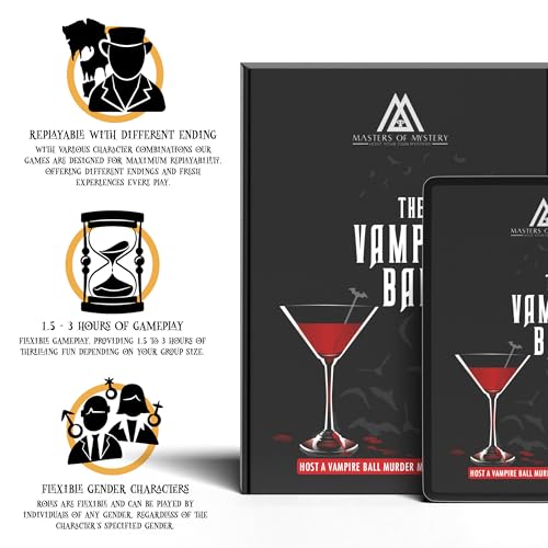 Masters of Mystery Vampire Ball Juego de Mesa miniatura 3
