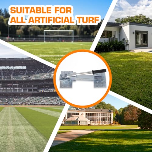 vemoko Artificial Grass Installation Tools Artificial Turf Puller,Professional Turf Gripper Turf Fix for Synthetic Grass Installations in Gardens, Soccer Fields, Parks - Image 6