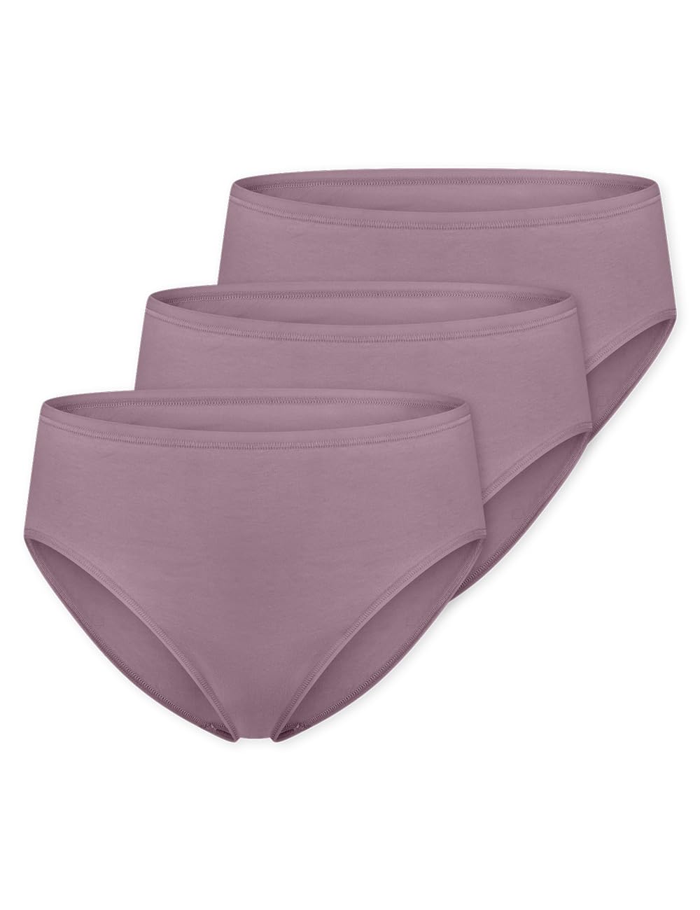 Schiesser Damen 3 Pack Slips - Baumwolle Essentials