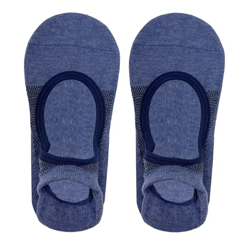 Image of Mint & Oak Pilates Socks with Grips for Women, Ankle Length Non-Slip Yoga Socks, Cotton Ideal For Yoga, Pilates, Gym, Workout, Cute Women's Gift