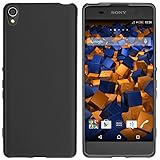 mumbi Hülle kompatibel mit Sony Xperia XA Handy Case Handyhülle, schwarz