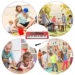 Piano électronique pour enfants à 37 touches avec mini microphone préréglé 10 démos Prend Portable Multifonction Clavier… - Les Beatles, Paul McCartney, John Lennon, RIngo Starr, George Harrison Piano électronique pour enfants à 37 touches avec mini microphone préréglé 10 démos Prend Portable Multifonction Clavier… – Image 4