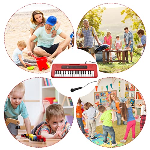 Piano électronique pour enfants à 37 touches avec mini microphone préréglé 10 démos Prend Portable Multifonction Clavier… - Les Beatles, Paul McCartney, John Lennon, RIngo Starr, George Harrison Piano électronique pour enfants à 37 touches avec mini microphone préréglé 10 démos Prend Portable Multifonction Clavier… – Image 5