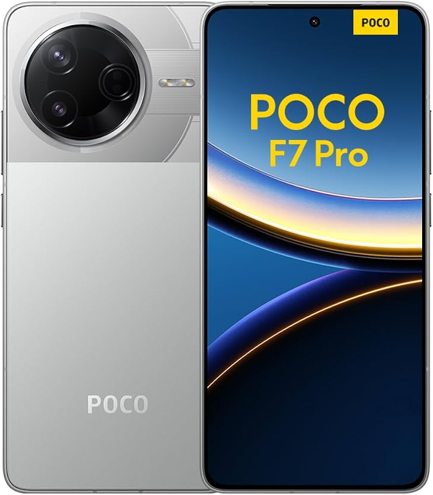 POCO F7 Pro シルバー 12GB RAM 256GB Xiaomi Poco F7 Pro 5G 12/256 Go Argent | Expédition 48h ✓ · MaxMovil