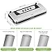 Vacuum Sealer for Food, Aicook 4 in 1 Automatic Food Saver Machine with Starter Kit Rolls, Dry & Moist Food Modes for Sous Vide, Easy to Clean, Compact Design