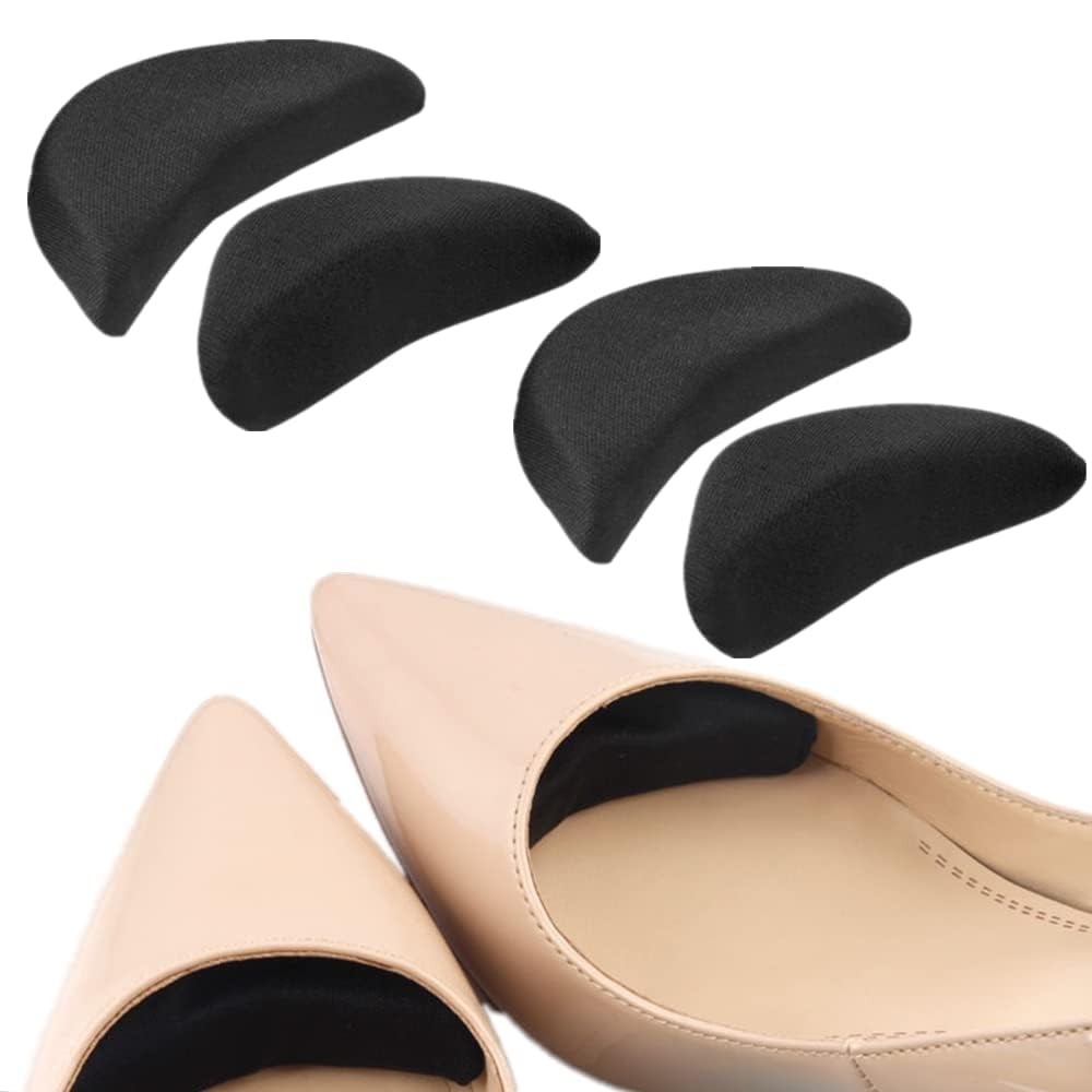LUPINEZ Reusable Soft Sponge Adjustable Shoe Filler Inserts for Women Men Shoes Too Big Foam Toe Filler Breathable High Heel Foot Pain Relief (Black Shoe Filler -2) (B0CKFBZZZ9) Amazon Price History, Amazon Price Tracker