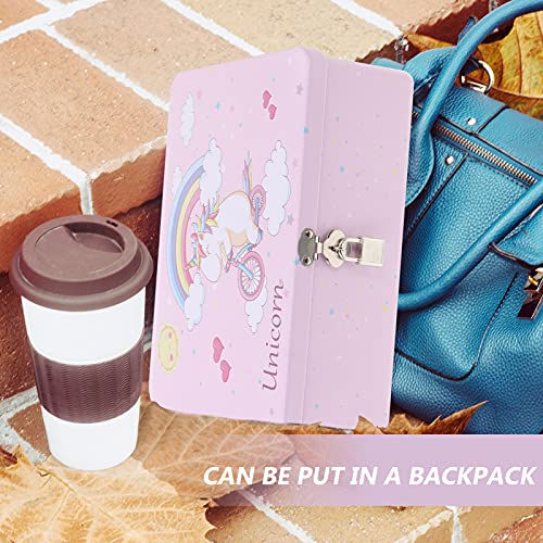 Cabilock Caja de Almacenamiento de Hojalata con Candado Lata de Estaño de Estilo Retro Chocolate Caramelo Té Café… - Imagen 7