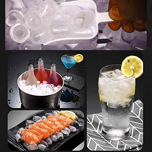 MHGD Eismaschine 15 kg in 24 Stunden, Eiswürfelbereiter LED-Anzeige, Eiswürfelmaschine 9 Eiswürfel fertig in 6-10… – Bild 8