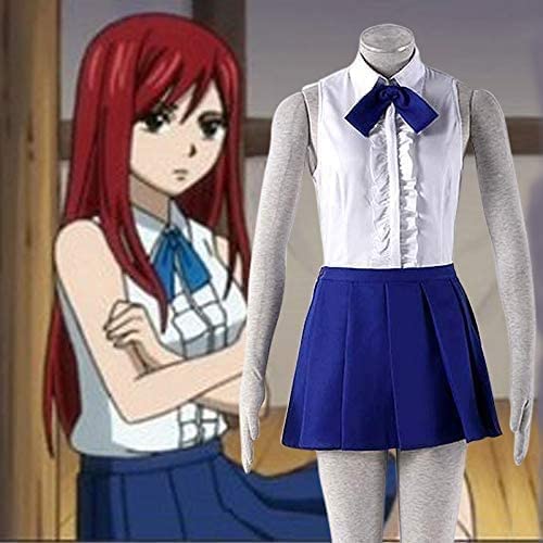 【即日発送可能】 フェアリーテイル エルザ・スカーレット コスプレ 衣装 服 Fairy Tail フェアリーテイル エルザ·スカーレット コスプレ 衣装
