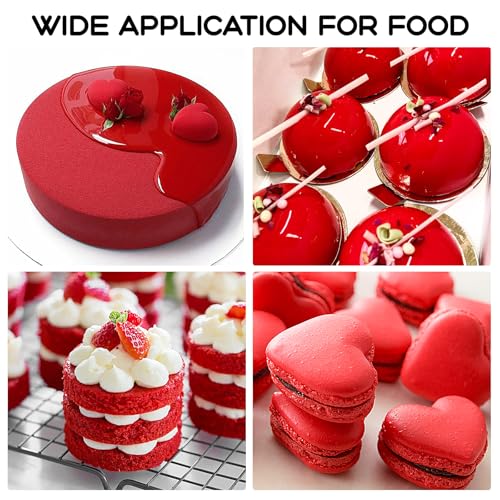 Red Gel Food Coloring – 4.5 oz Professional Grade Concentrated Food Dye, Gel Based Coloring for Icing, Baking, Cake Decorating & Cookies - Thumbnail 3