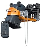 Bauer | Fasskipper | für Stapler- und Kranbetrieb | mit Endloskette | lackiert gelborange