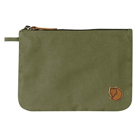 Fjällräven Gear Pocket Werkzeugtasche Unisex, grün (Dark Olive), 15.5 x 21.5 x 2 cm
