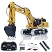TOUCAN RC HOBBY 1/50 RC Digger PC520 Electric Lifting Radio Control Excavator Engineering Vehicle Metal Tracks Lights Sound Small Collection Toys for Adult