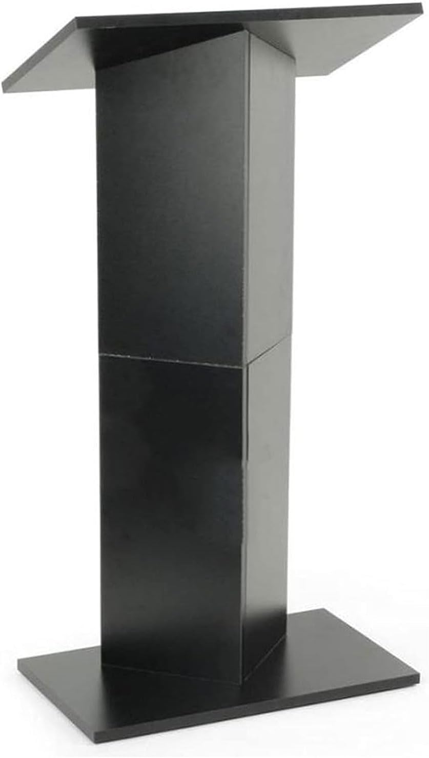 TsoLay Podiums Wooden Speaking Lectern Portable Podium Detachable