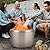27" Smokeless Fire Pit with Air Switch, Wood Burning Portable Stainless Steel Outdoor Firepit with Removable Stand & Stove Hook, Ash Pan, for Camping Backyard Patio Picnic, H: 20 in, 35 lbs