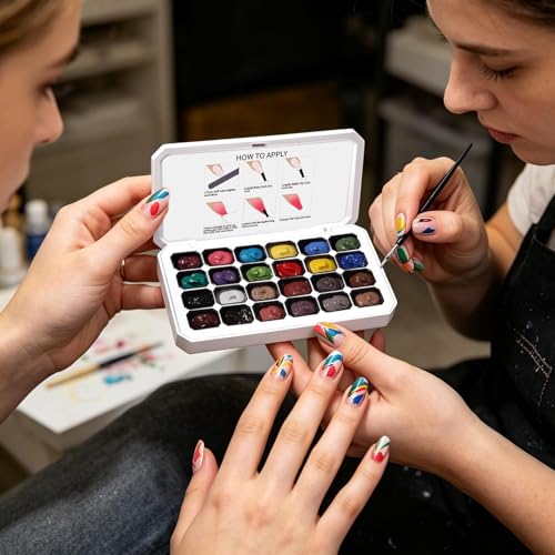 Patting gel de colores pigmentados duraderos que soluciona los errores de esmaltado 2
