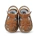 CoKate Infant Baby Boy Shoes Nonskid Sandals Soft Rubber Sole (0-6Month/4.33'', Khaki)