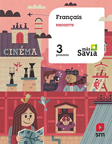 Portada de Pirouette 3º Educacion Primaria Mas Savia Ed 2019